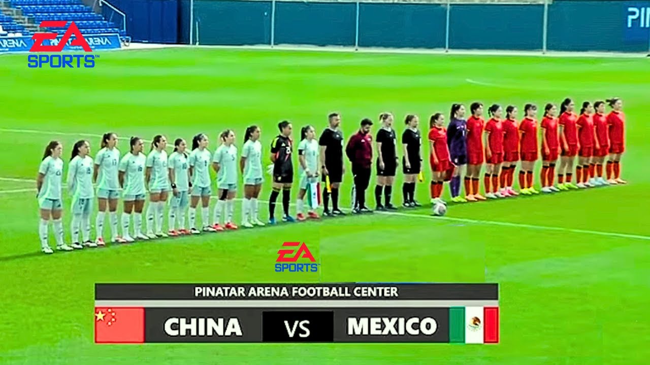 Elite Women’s Football Night ⭐ | Mexico vs China | FIFA 23 Gameplay