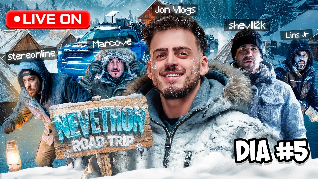 MONTANDO NOSSO ACAMPAMENTO NO MEIO DA NEVE | DIA 5 DE NEVETHON