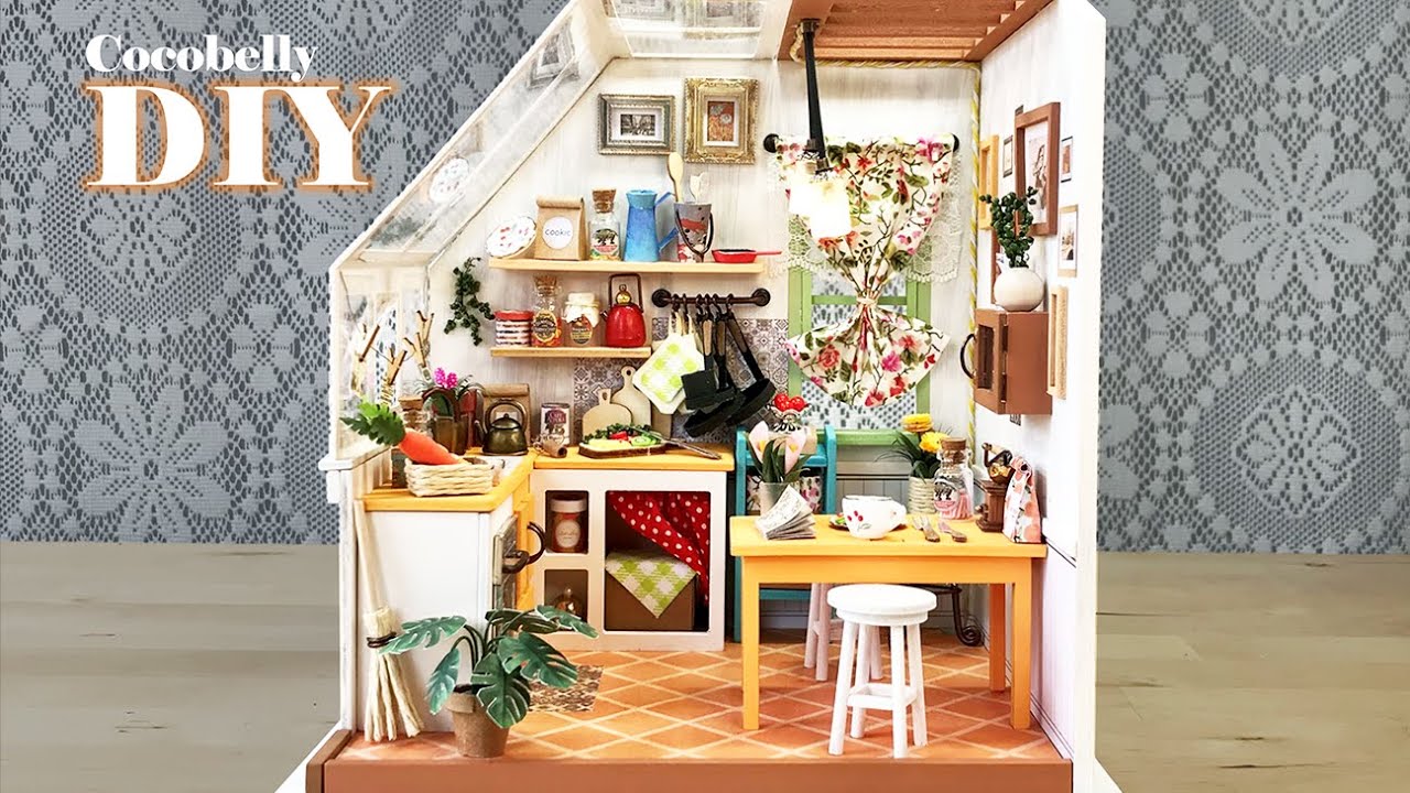 Jason's Kitchen DIY Miniature Dollhouse Crafts Relaxing Satisfying Video