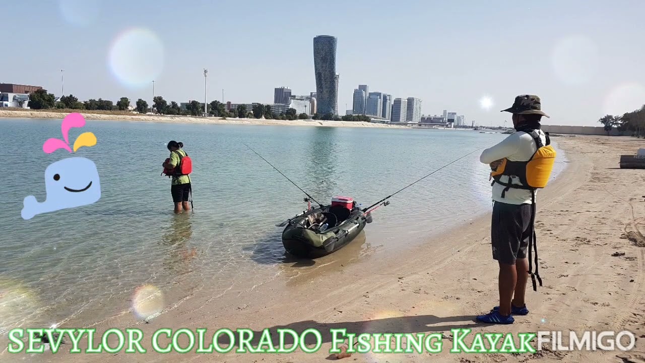 Field Test of Fishing Kayak by Sevylor Colorado (malooPets #155)