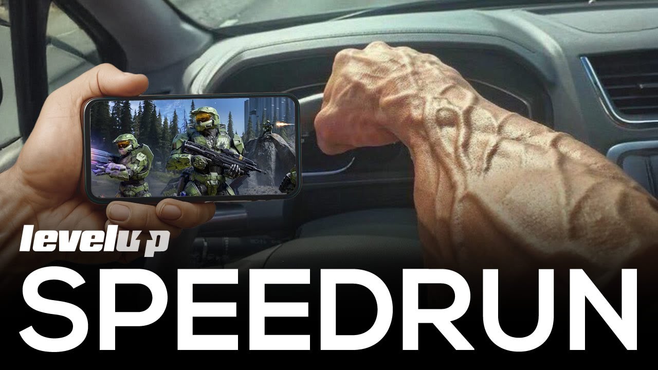 &iexcl;ABRAN PASO!  Mi coche es un Xbox - SPEEDRUN