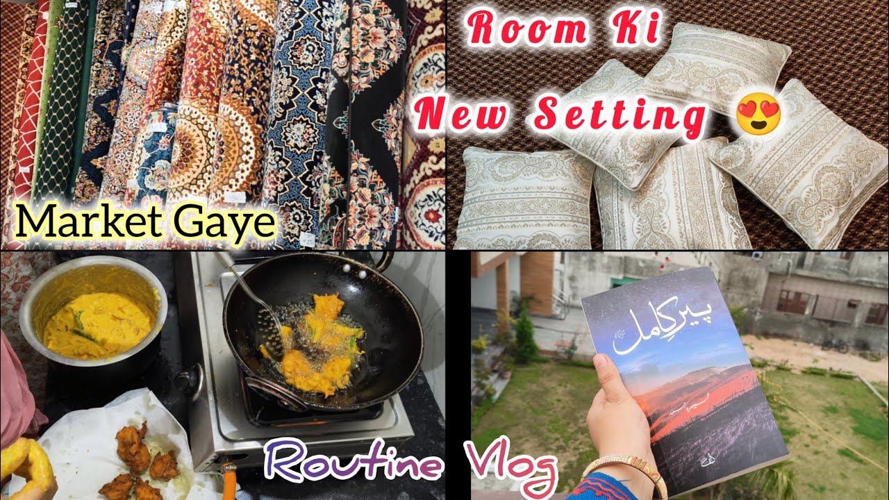Room Ki New Setting😍||Shopping Ki🛍️||Routine Vlog 🤗