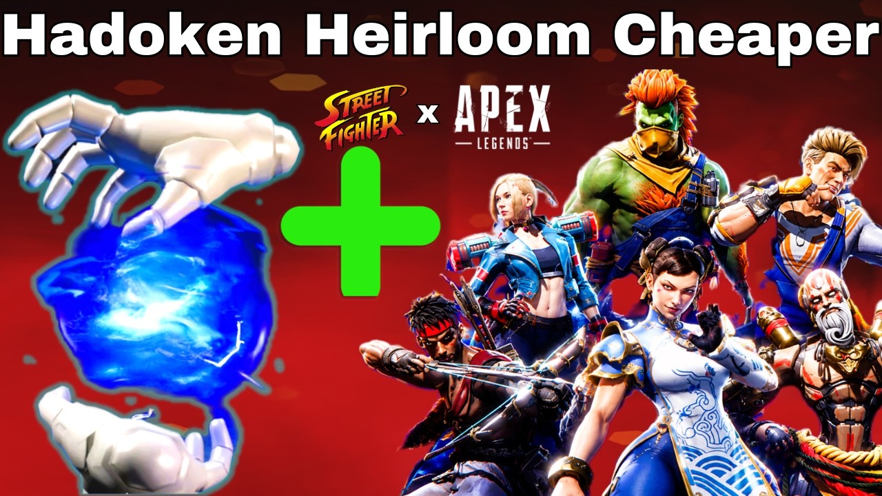 Самый дешевый способ получить реликвию Хадокен в событии Apex Legends x Street Fighter 6