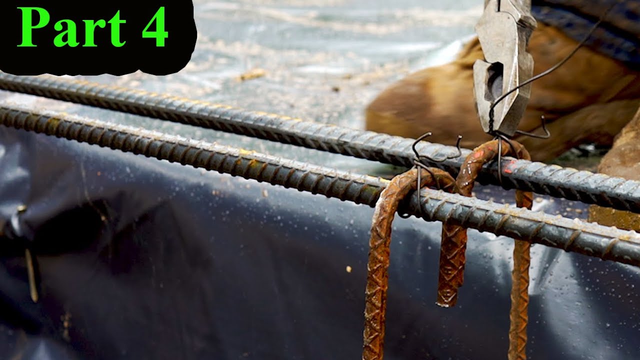 Tying rebar for Concrete foundation | Demolition Ranch Headquarters 4 | E67 S3