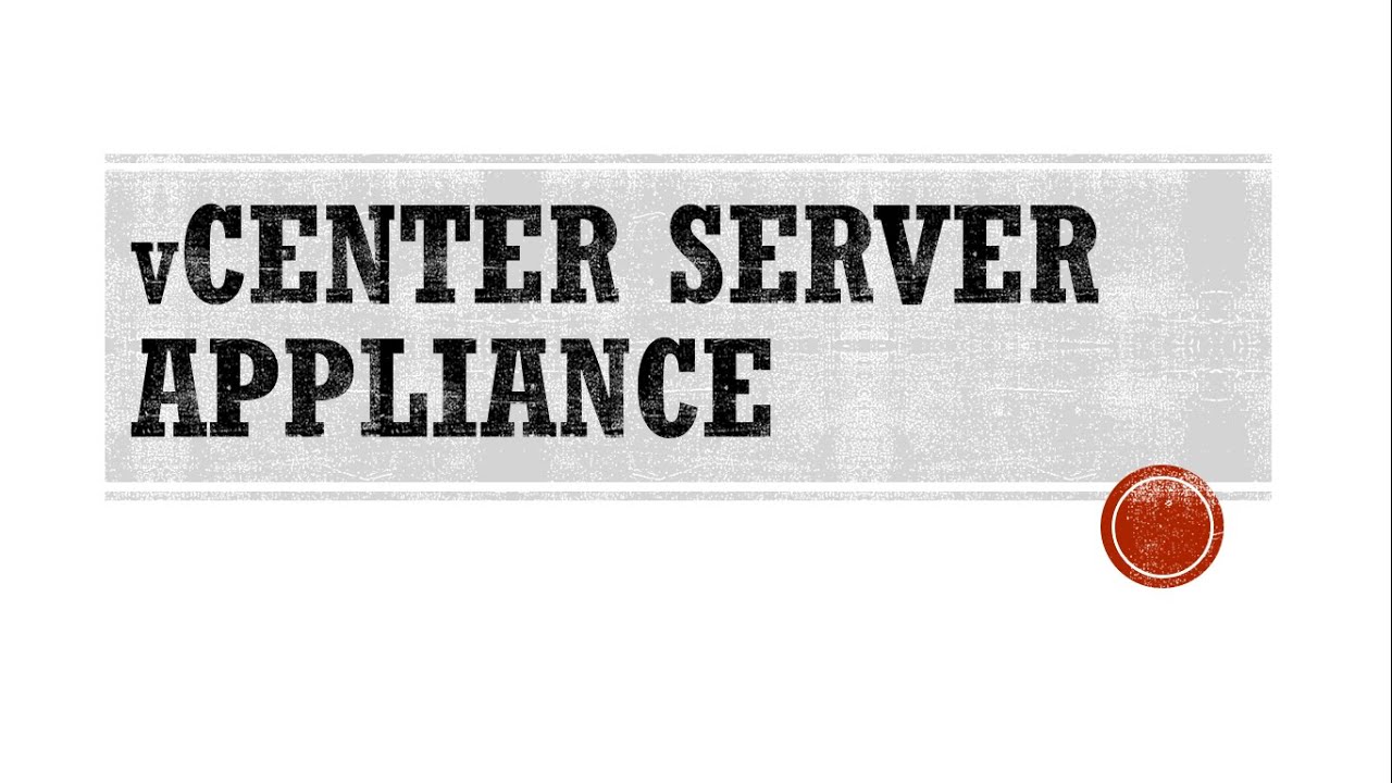 vSphere 6.7 How To install and configure VMware vCenter Server Appliance 6.7 (VCSA)