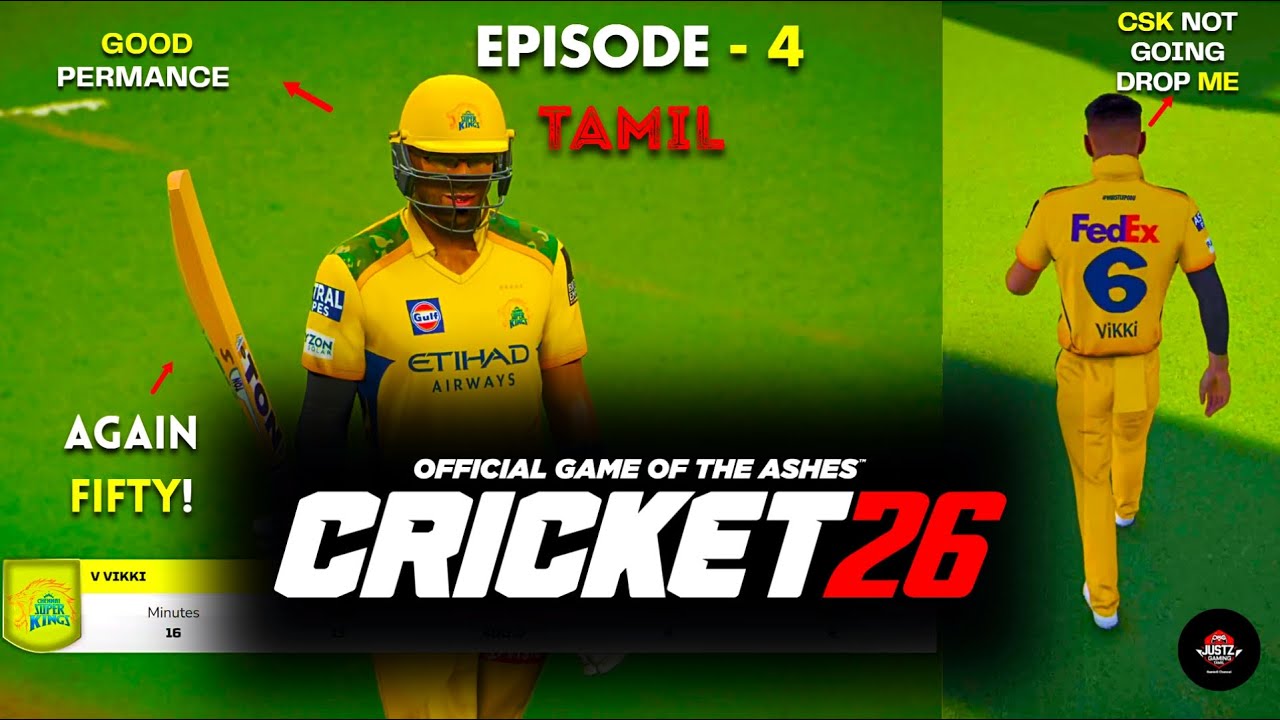 Cricket 26 Player Career Episode - 4 | தமிழில்