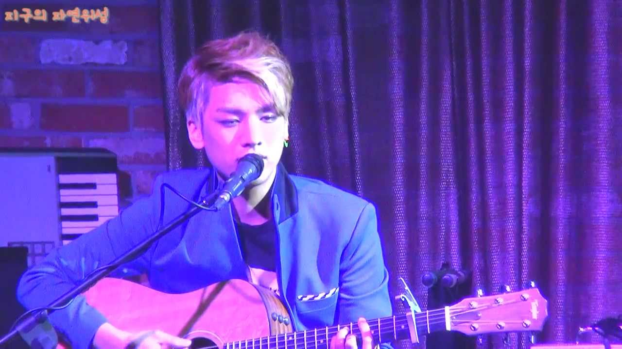 20130427 Lunafly in Evans lounge - As long as you love me (cover)