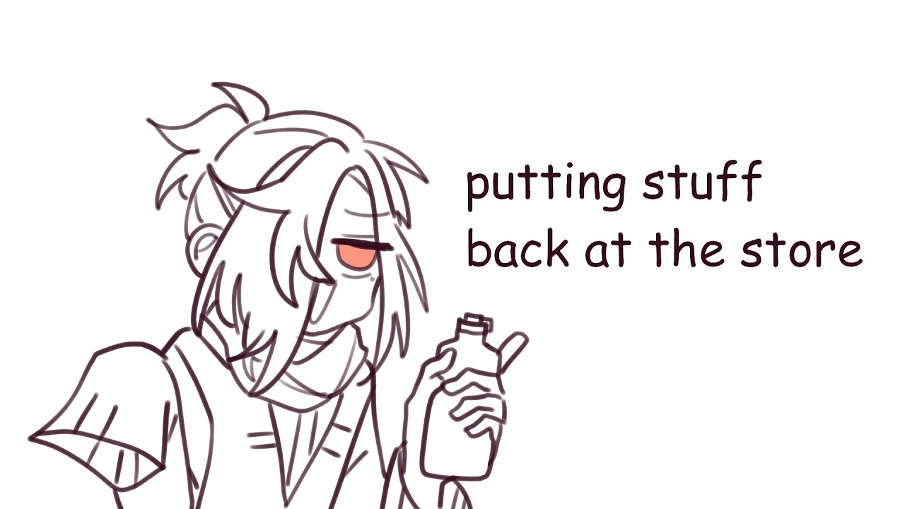 putting stuff back at the store || TBHK Animatic