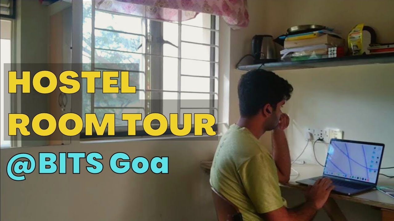 My Hostel Room Tour at BITS Goa!