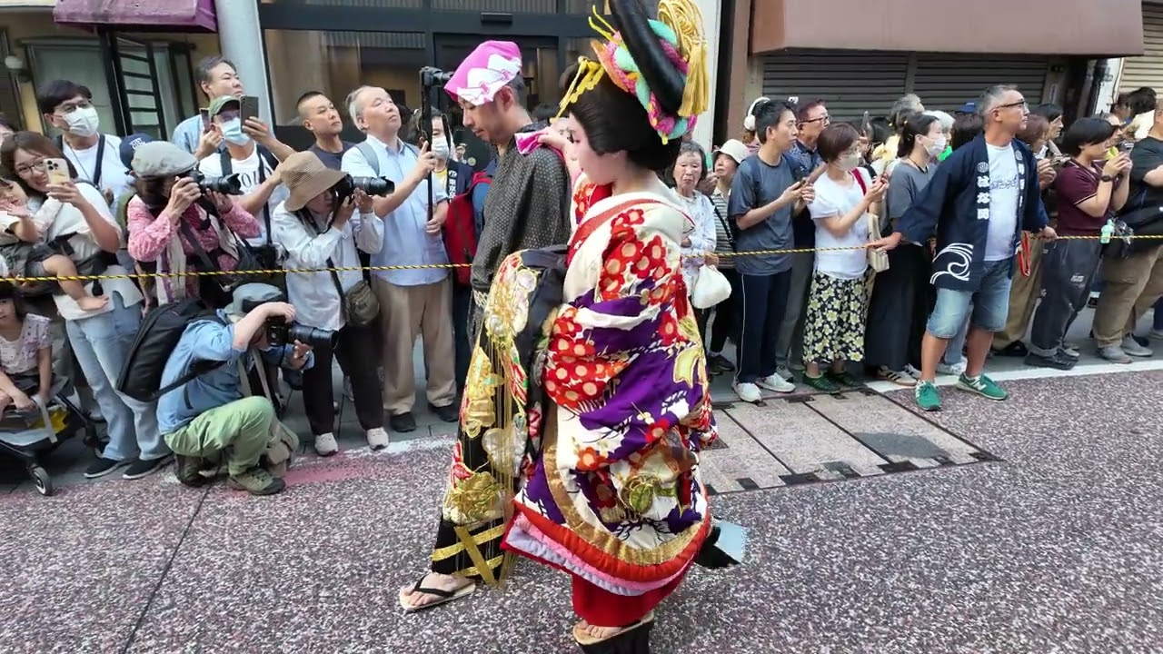 Oiran Parade at Shinagawa Shukuba Matsuri | Traditional Edo Japan Festival in Tokyo