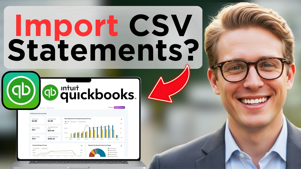 Как вручную загрузить банковские транзакции в QuickBooks Online (обновлено в 2026 г.)