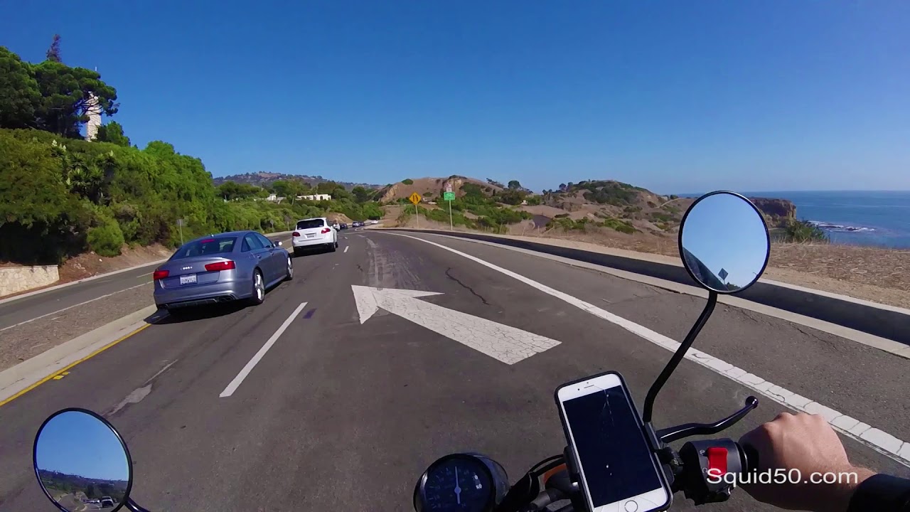 Ride Down The California Coast of Rancho Palos Verdes on Boomcat 125cc