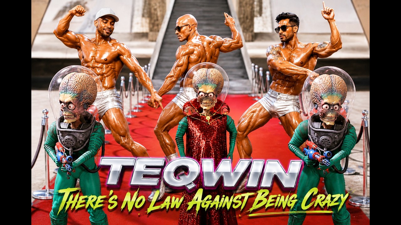 TEQWIN - There's No Law Against Being CRAZY (Computer Crime - Sherrif - Radio Version)