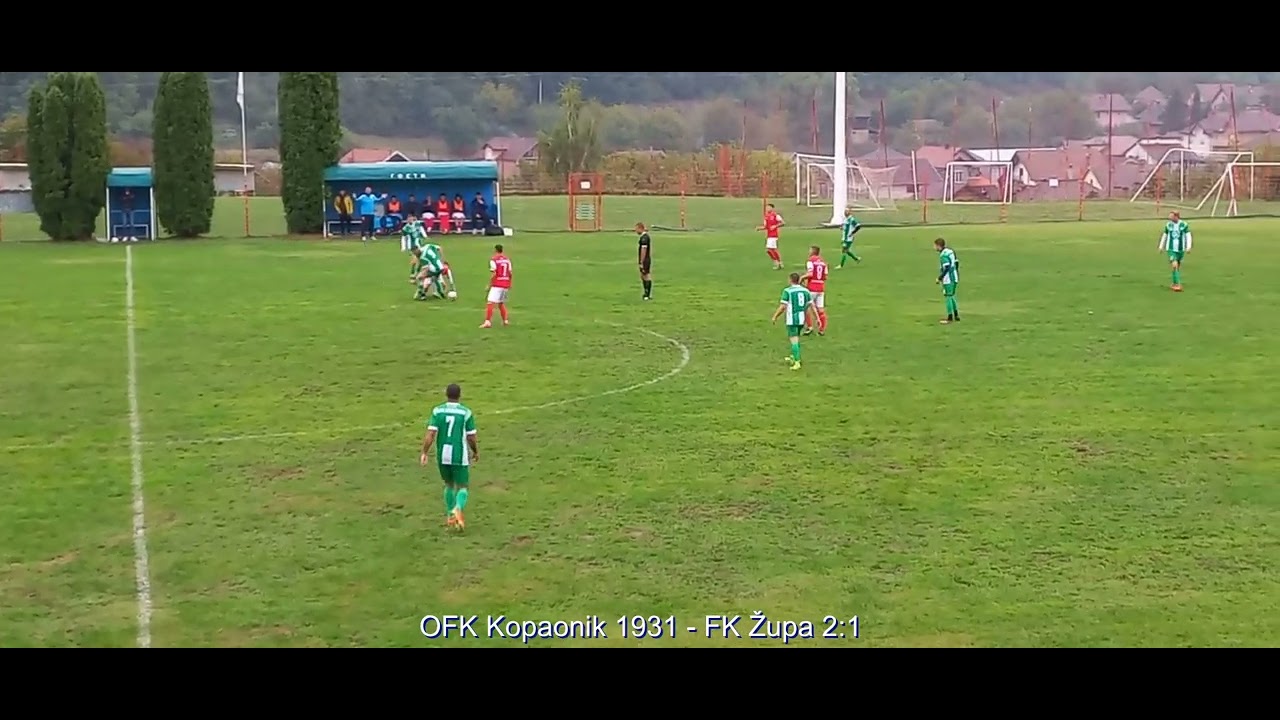 OFK Kopaonik 1931 - FK Župa 2:1
