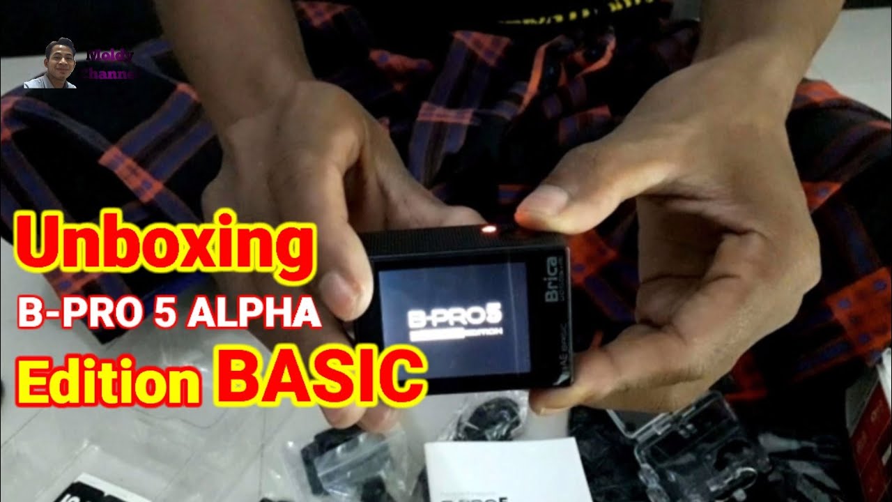 Unboxing B-pro 5 Alpha Edition Basic - Action Cam murah