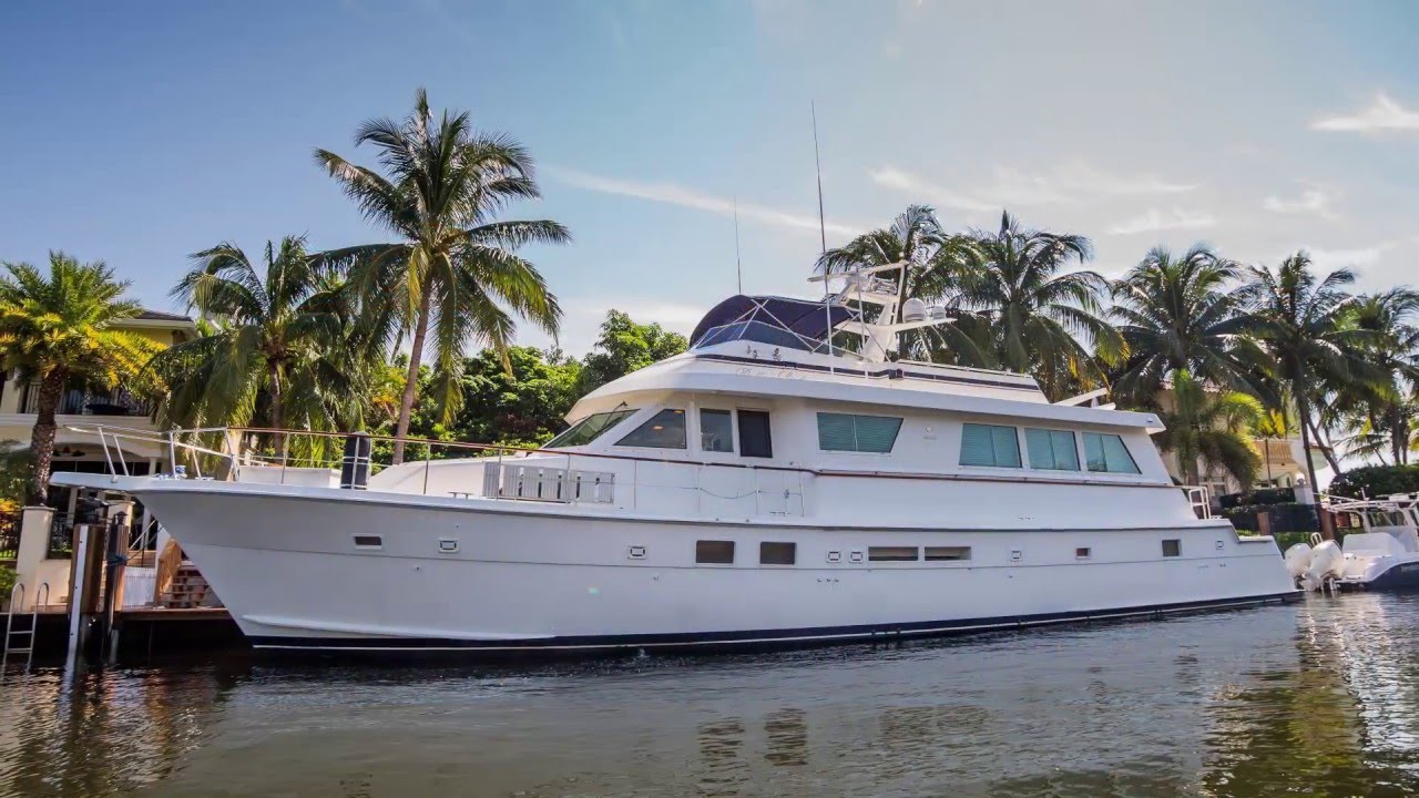 26 North Yachts: Hatteras 78 Motoryacht For Sale