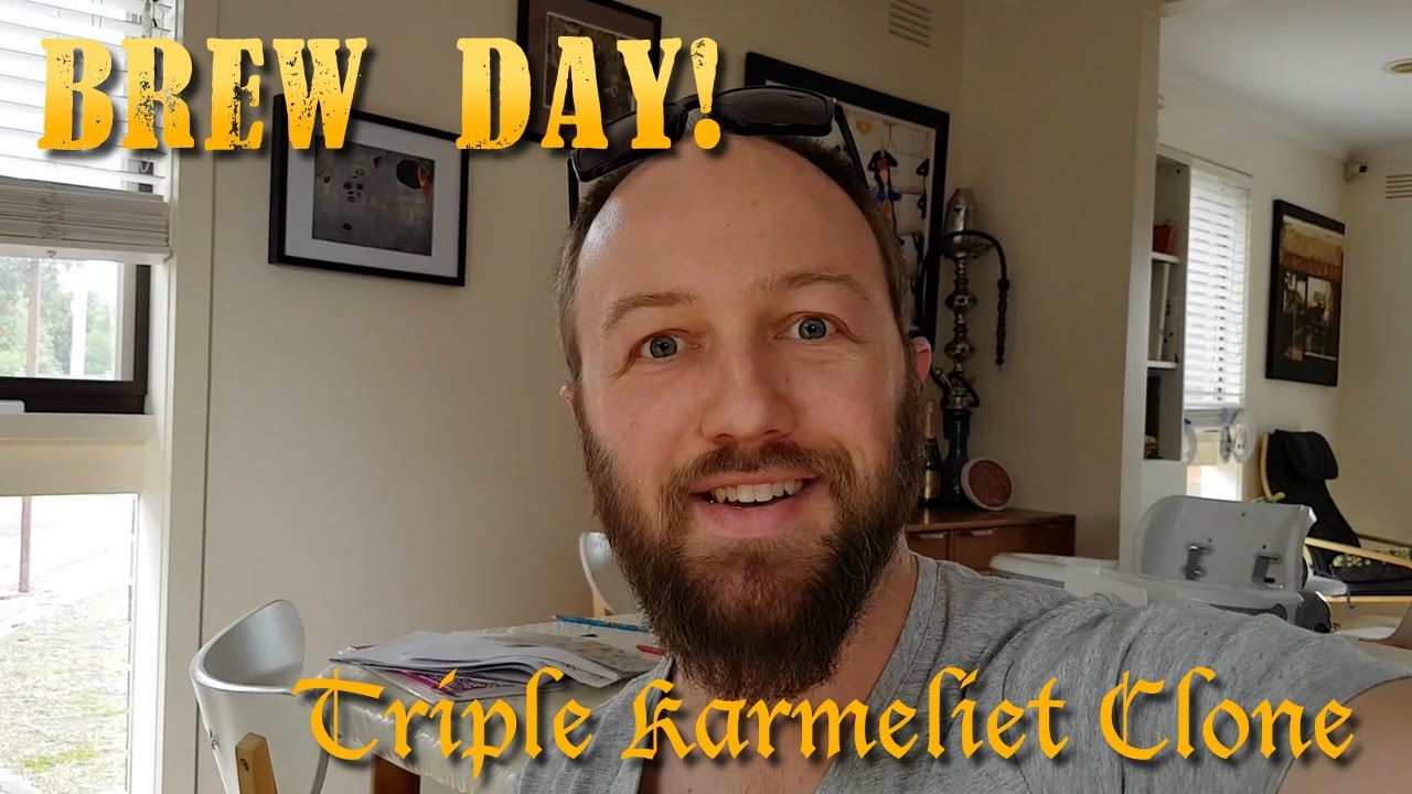 Tripel Karmeliet Clone - Grainfather All Grain Brew Day