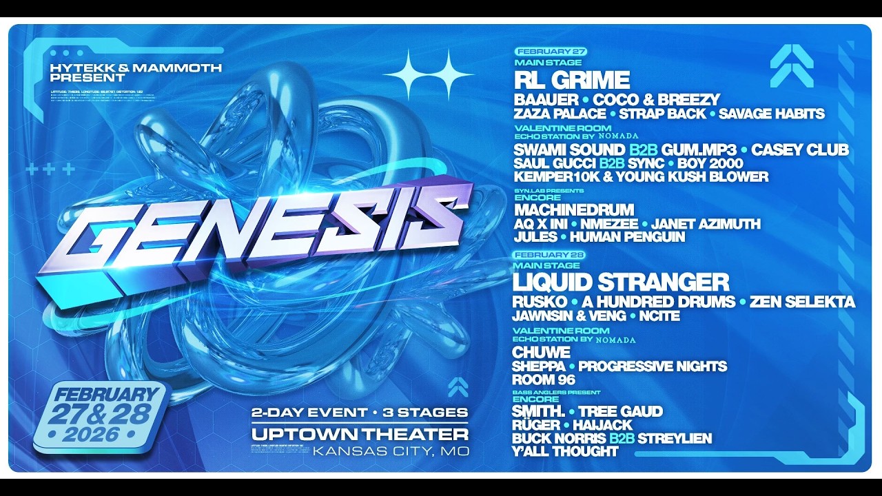 RUSKO - Genesis Fest @ Uptown Theater, Kansas City, MO 2.28.26