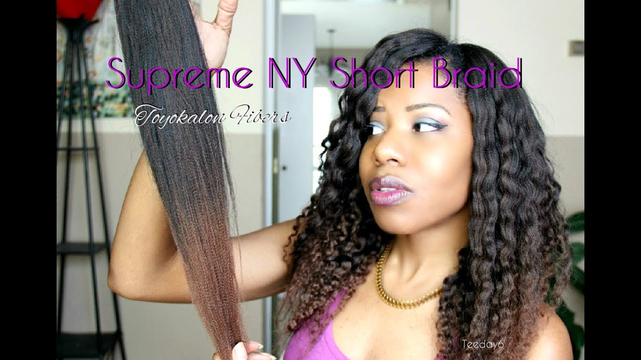 ОБНОВЛЕНИЕ: Короткая коса Toyokalon NY + КУДРЯВКИ! | TEEDAY6