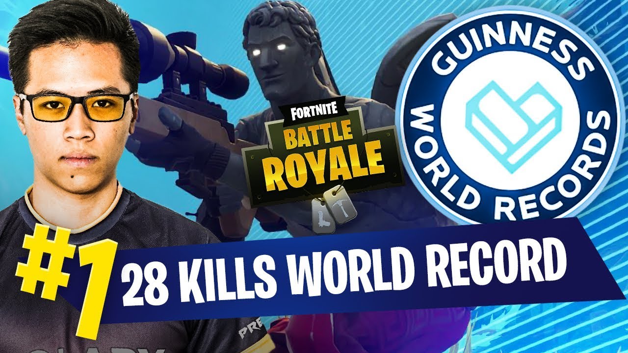 28 KILLS WORLD RECORD - KINSTAAR SOLO VS DUO - FORTNITE BATTLE ROYALE GAMEPLAY SOLO VS DUO