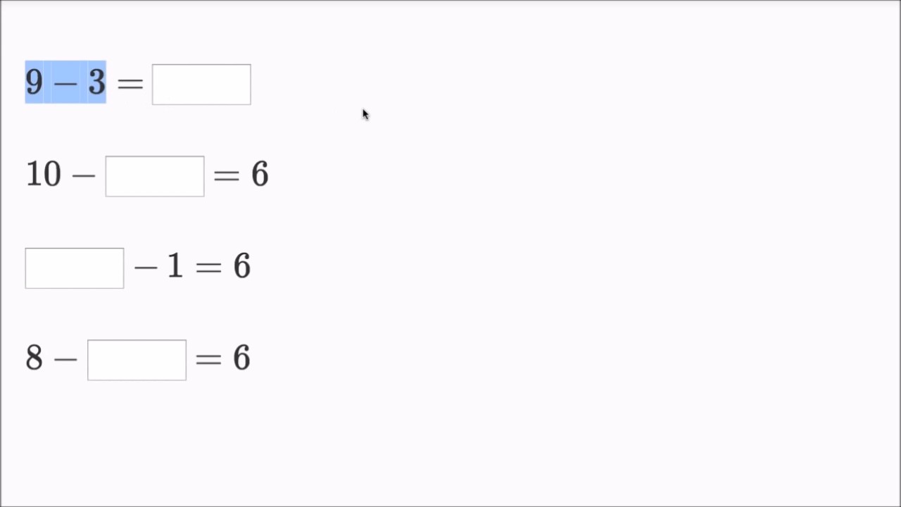 Addizioni e sottrazioni entro il 10 | Matematica Elementare | Khan Academy