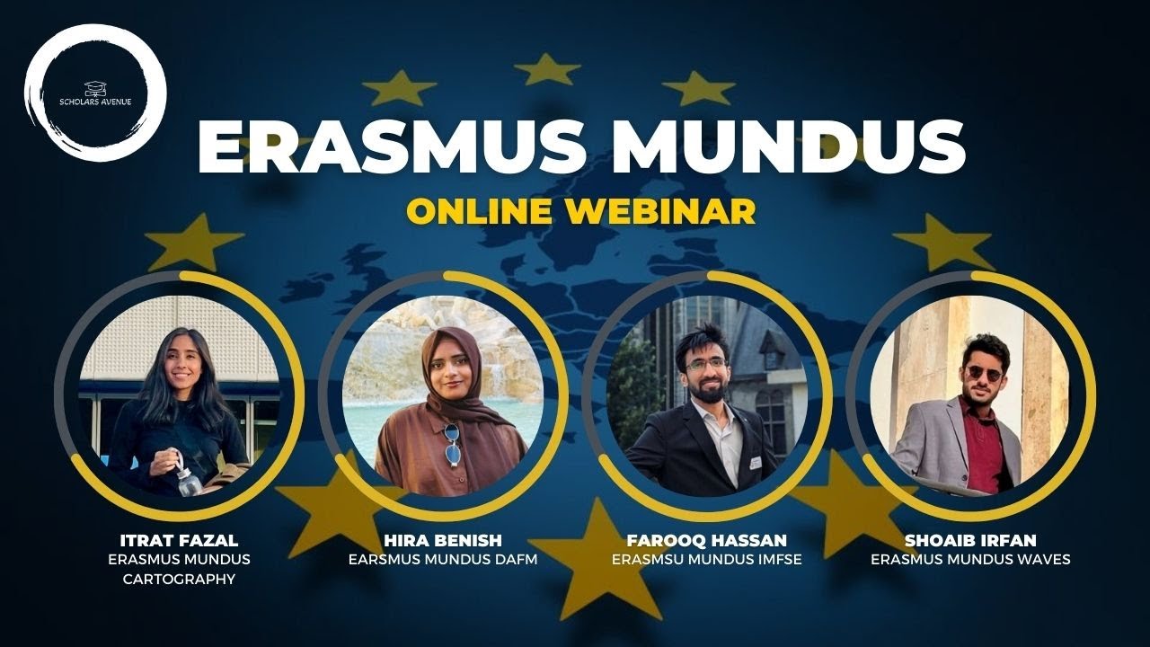 Erasmus Mundus Scholarship 2026 Webinar | Scholars Avenue