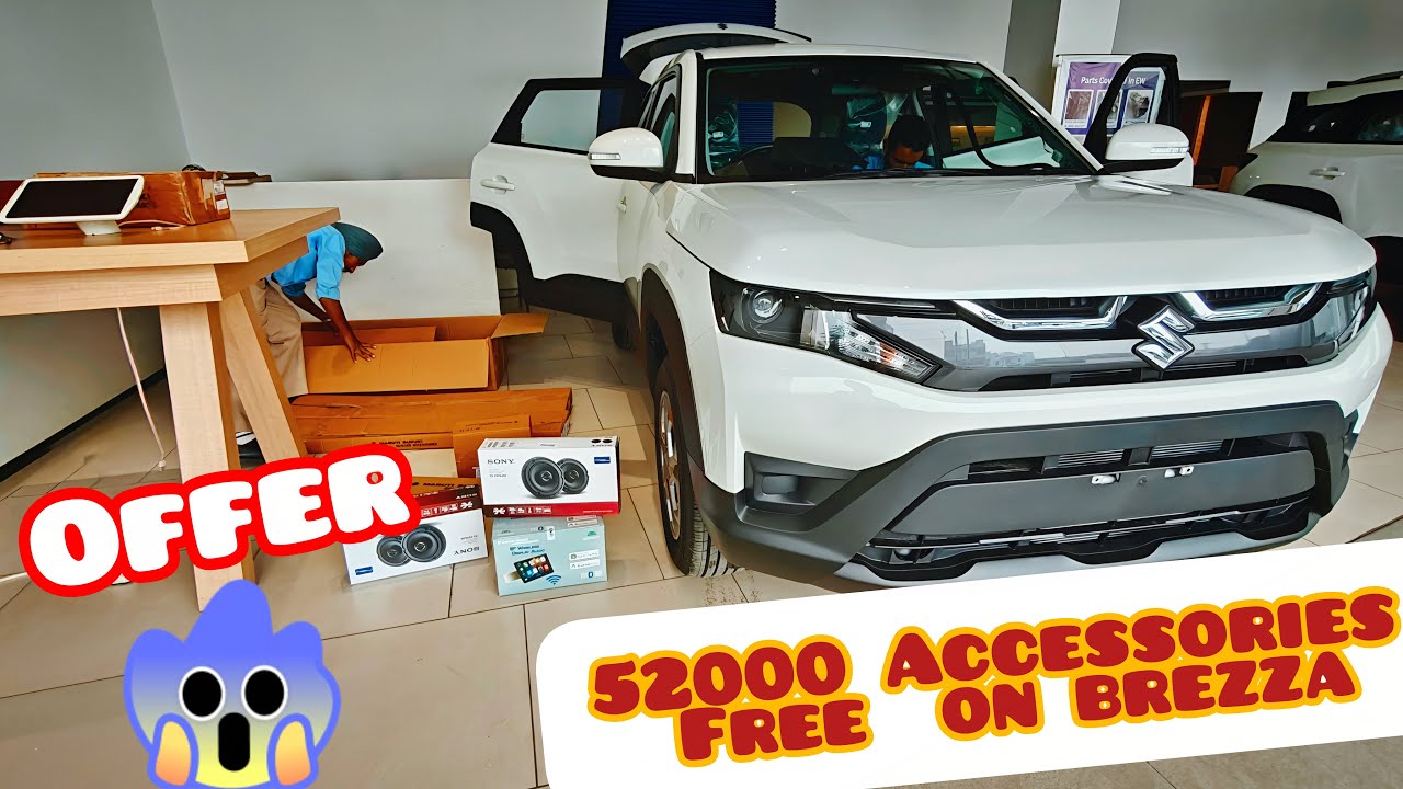 Brezza Lxi 2025 Accessories Offer 😯😮 Urbano kit #brezza #brezzalxi #offer