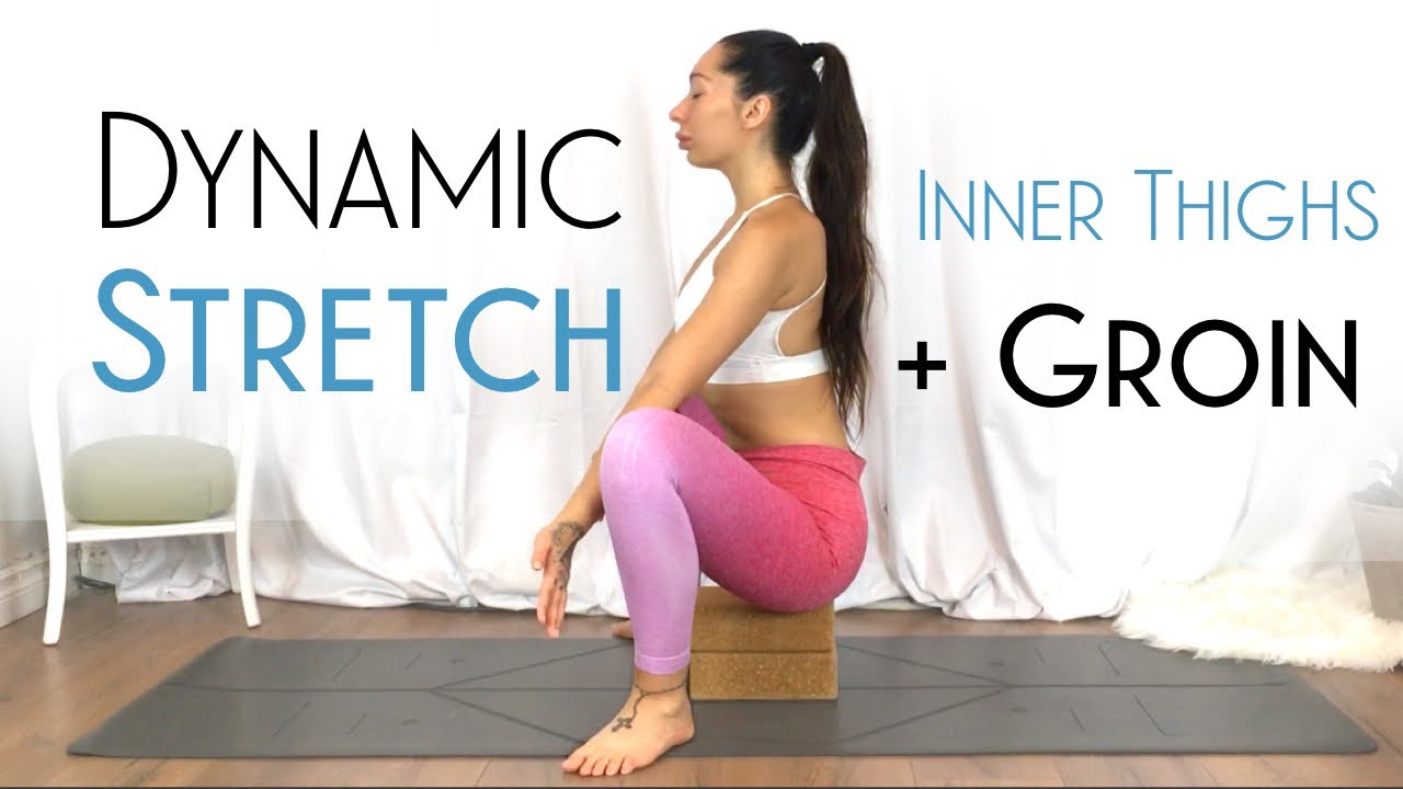 Yoga For Inner Thigh & Groin Flexibility ( DYNAMIC LEG STRETCHES ) - DAY 21