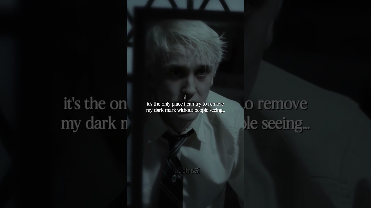 #pov : nobody's son and nobody's daughter... || y/n x draco malfoy