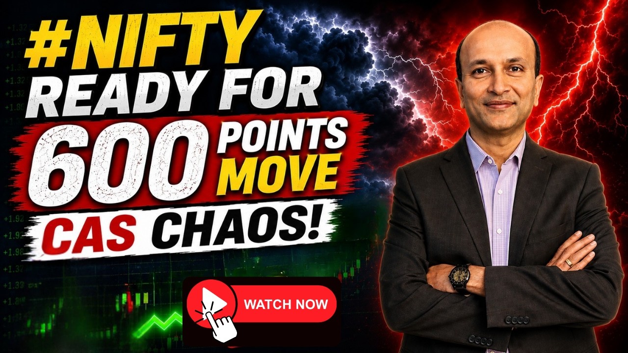 #Nifty ready for 600 points move, CAS Chaos!