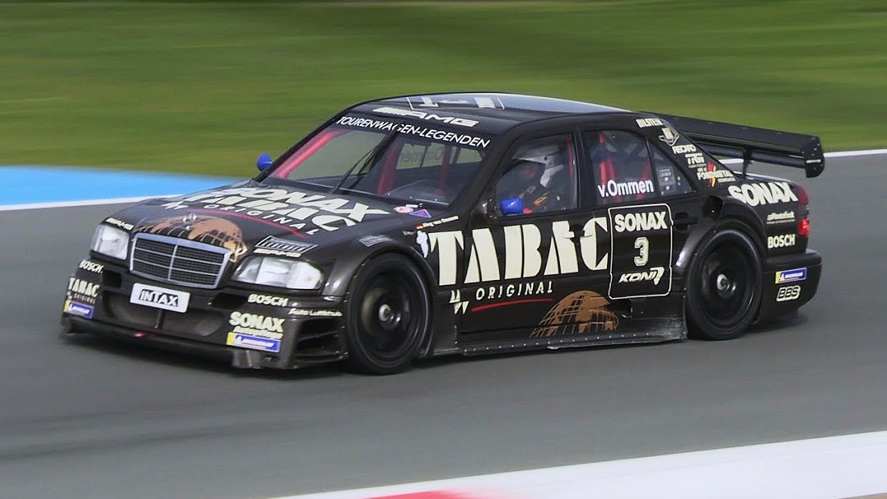 1995/96 Mercedes C-Class DTM/ITC - Crazy 13.000 RPM V6 Intake Sound!