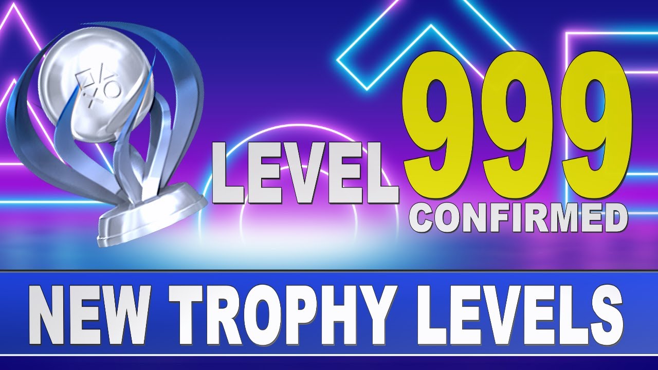 PS5 & PS4 New Trophy Levels | Update New Level Calculation Structure & New Trophy Level Icons