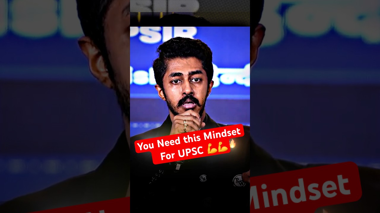 Bulletproof UPSC Mindset 💯 #upsc #upscmotivation #physicswallah