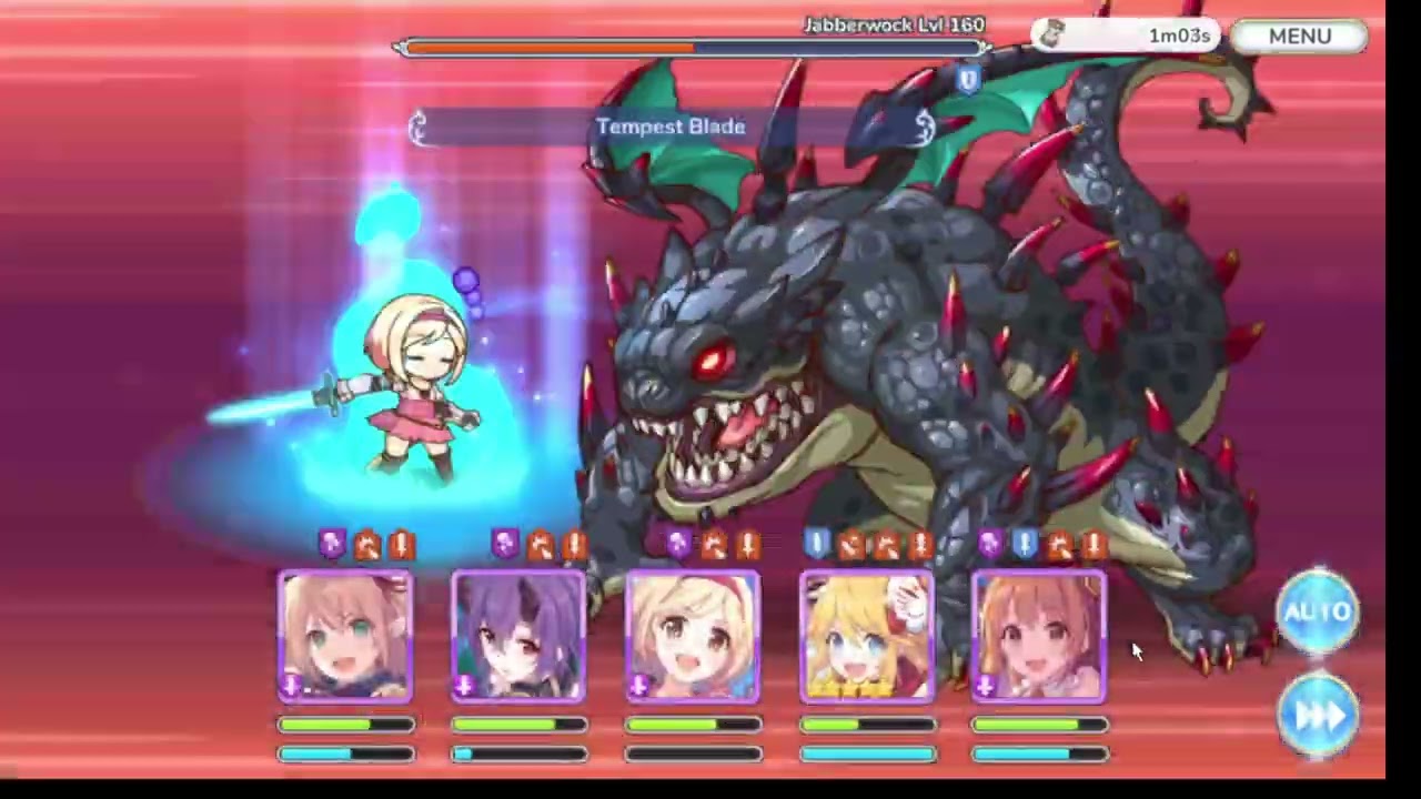 EX2 dungeon FULL auto Princess Connect Global