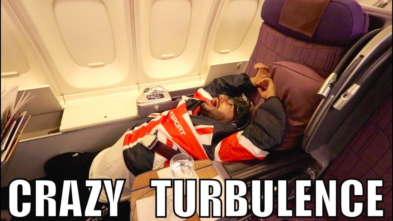 INSANE TURBULENCE IN A PLANE!!