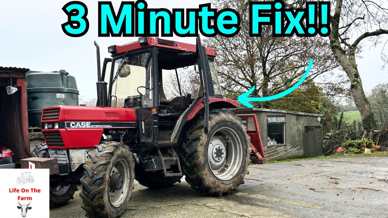 HOW TO BLEED HYDRAULIC CLUTCH TRACTOR - CASE !!!!