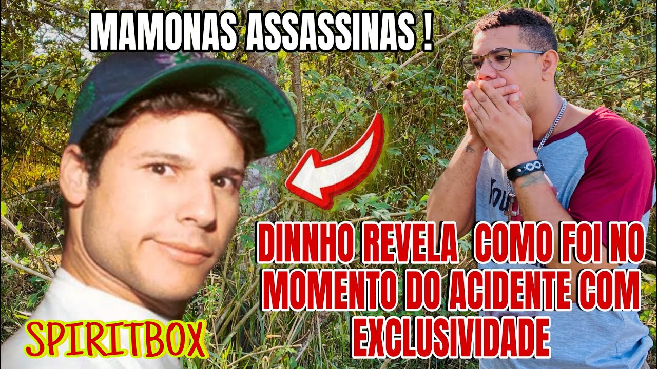 MAMONAS ASSASSINAS: DINHO ESCLARECE COMO FOI NO MOMENTO DA QUEDA DO AVIÃO EXCLUSIVO SPIRITBOX