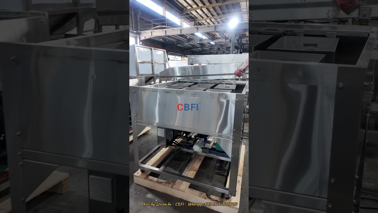 6 CBFI luxury clear ice block machine shipping WhatsApps 008613538768713