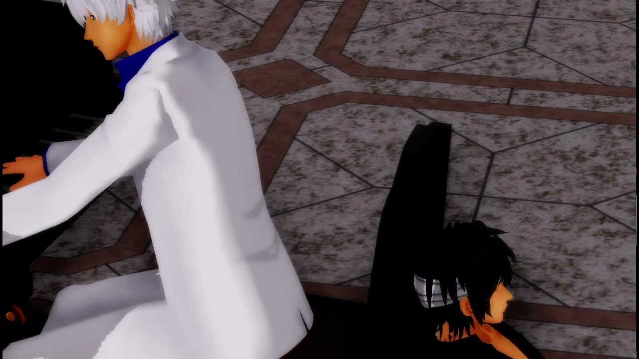 【MMD銀魂】銀さんと高杉でアンチクロロベンゼン×パラジクロロベンゼン