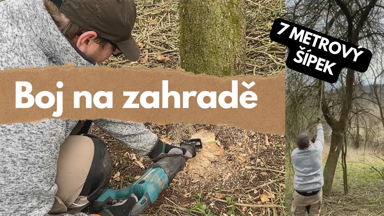 ŠÍLENÁ práce na zanedbané ZAHRADĚ