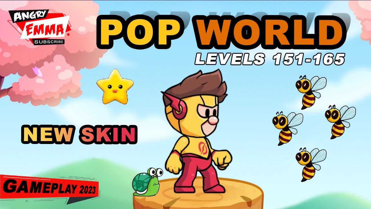 Pop's World - Levels 151-165 + TWO BOSSes + THREE BONUS LEVELS (Android Gameplay)