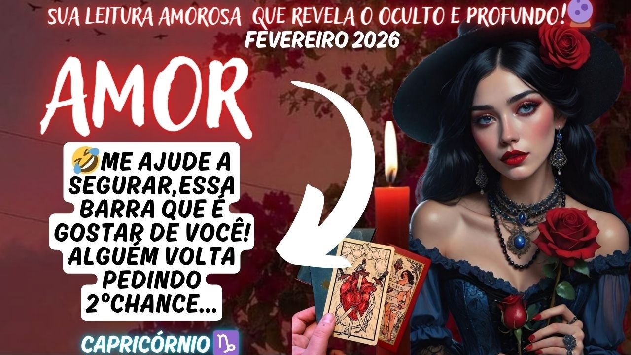 💖CAPRICÓRNIO🙋‍♂️ALGUÉM NÃO CONSEGUE MAIS FINGIR QUE DÓI LONGE DE VOCÊ,TE PROCURA E DIZ QUE TE AMA💘🥺