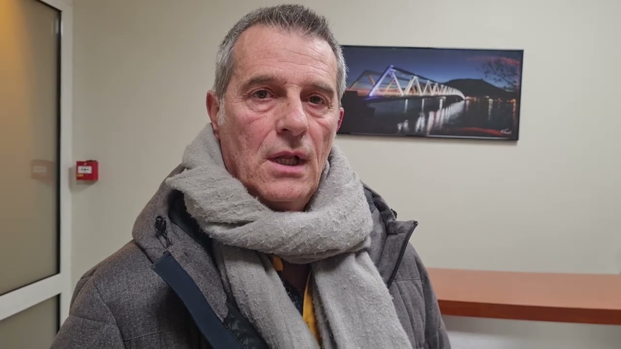 Train en fete 2025 Philippe Bouniard 1er adjoint Alba la Romaine