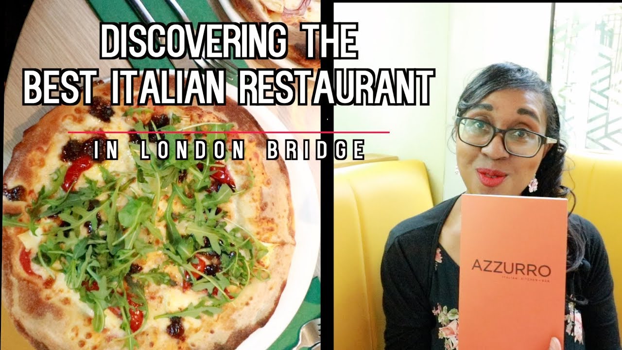 Discovering the BEST Italian Restaurant in London Bridge | Azurro