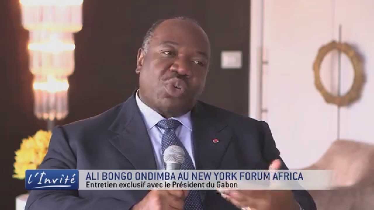 Ali Bongo Ondimba au NYFA : Interview exclusive sur TV5MONDE