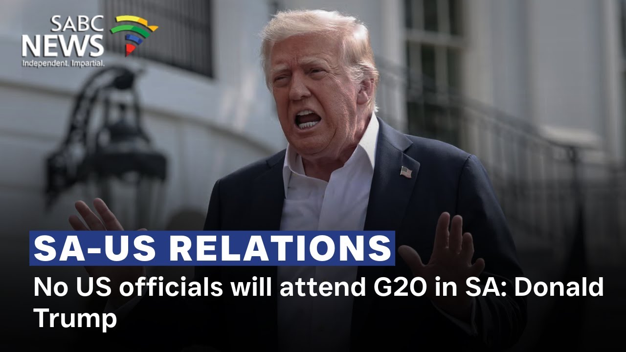 No US officials will attend G20 in SA: Donald Trump