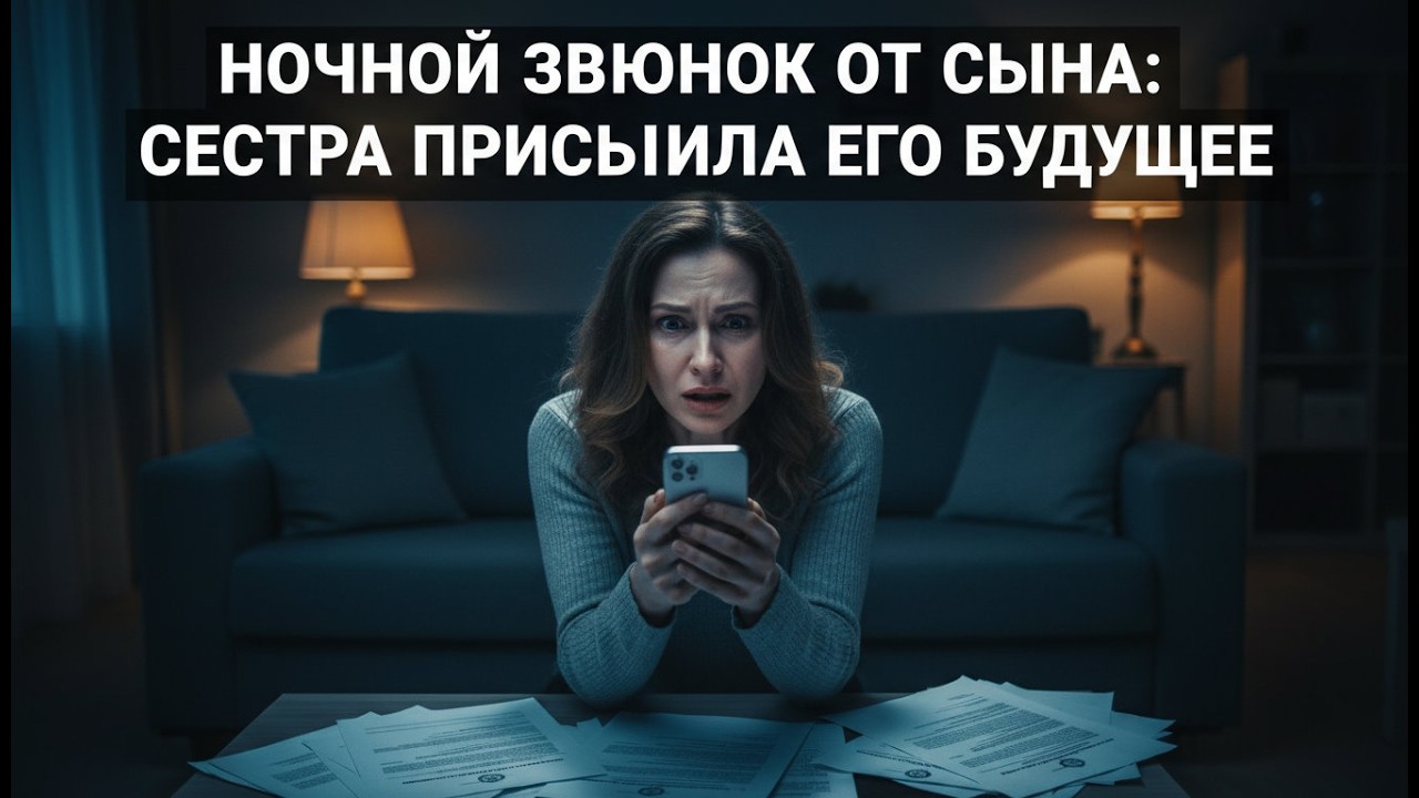 Ночной звонок от сына: сестра присвоила его будущее