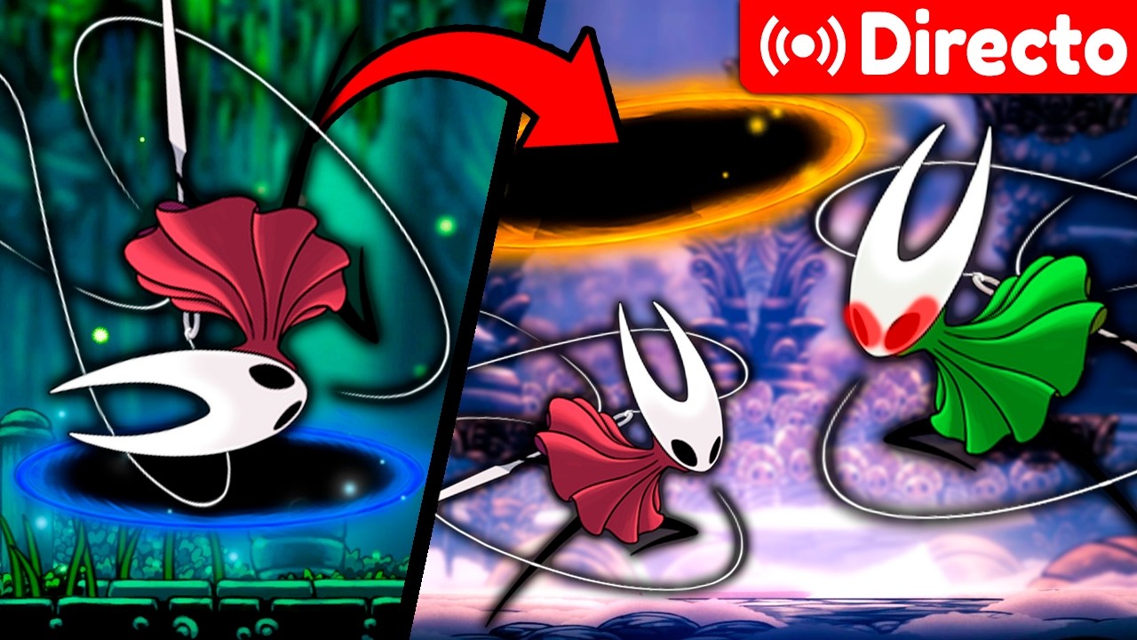 Grabando el vídeo de la semana que viene (Silksong)