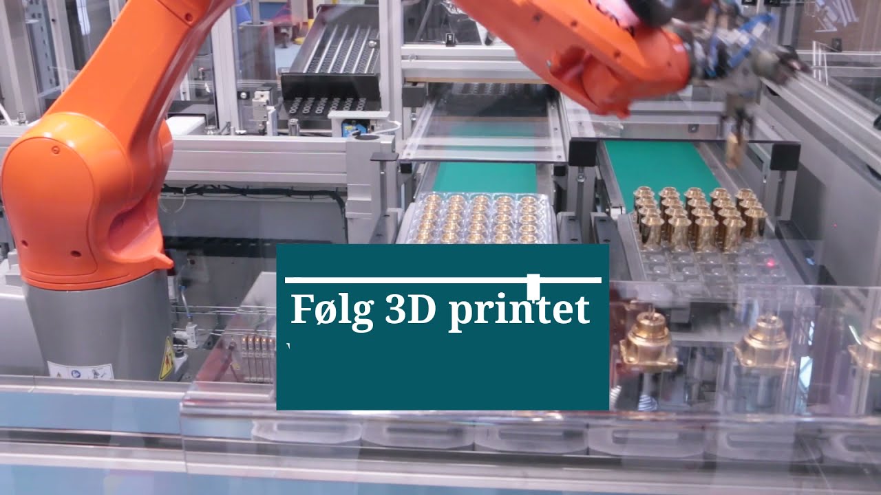 Følg 3D-printet: Køleventiler hos Danfoss