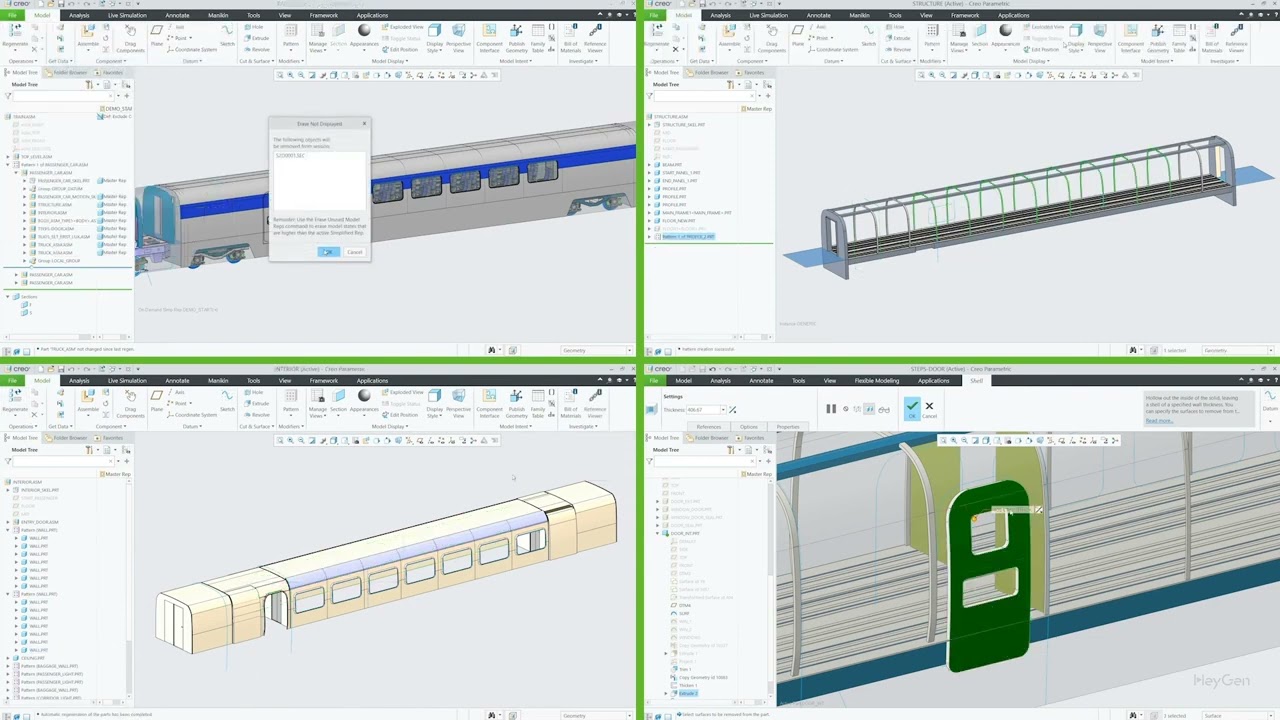 Montagens Avan&ccedil;adas no PTC Creo!